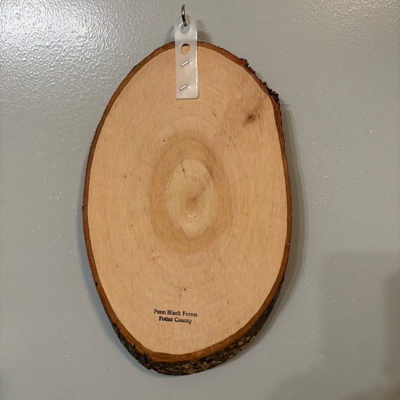 Wolf Photo‎ Art on Tree Cookie, Wall Decor - Picture 3 of 5